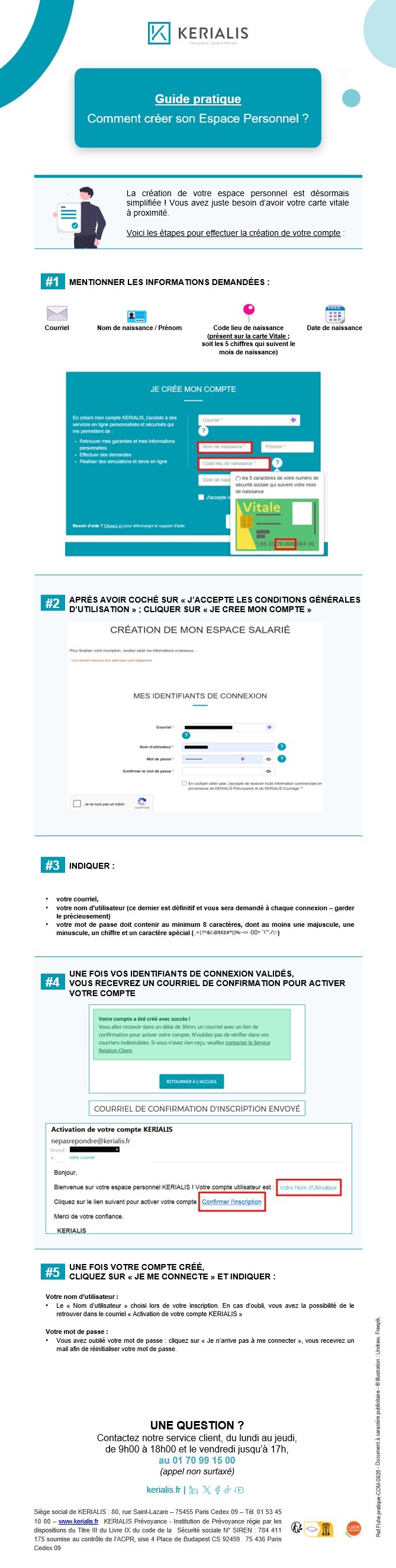 Fiche pratique espace personnel